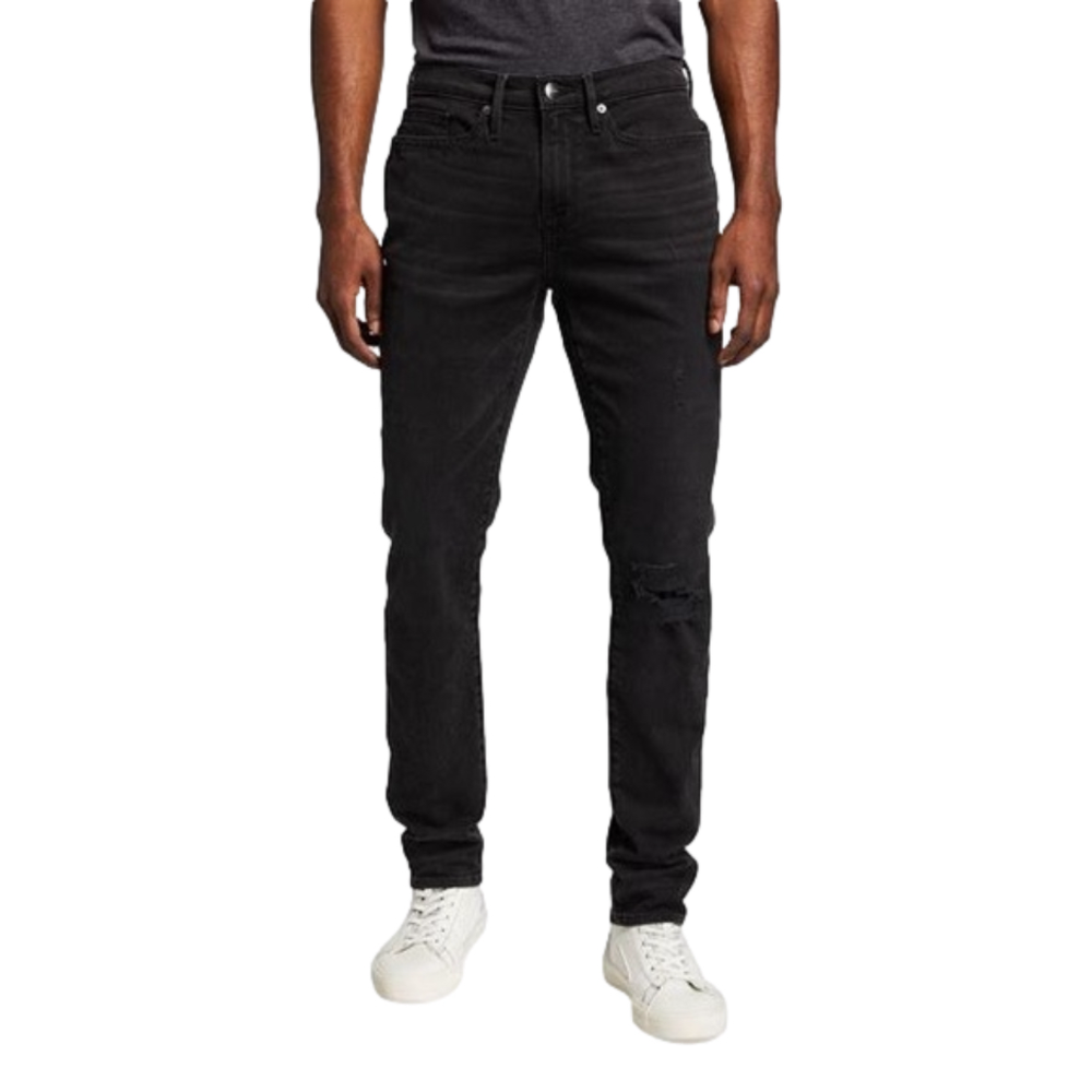Frame Denim L'Homme Skinny Black Stretch Mens Size 31